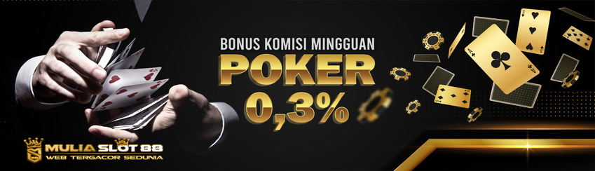 BONUS MINGGUAN POKER